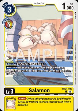Salamon (BT24 - 033) - Time Stranger (Common) [BT - 24 - 033] - El Duelista