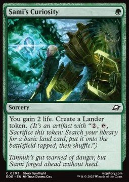Sami's Curiosity⁣ - Edge of Eternities⁣ (Common)⁣ [203] - El Duelista