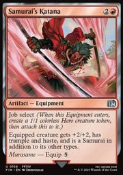 Samurai's Katana⁣ - Magic: The Gathering - FINAL FANTASY⁣ (Uncommon)⁣ [154] - El Duelista