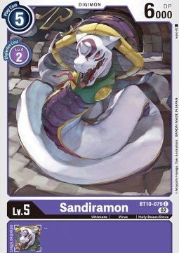 Sandiramon (BT10 - 079)⁣ - Xros Encounter⁣ (Common)⁣ [079] - El Duelista