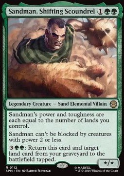 Sandman, Shifting Scoundrel - Magic: The Gathering | Marvel's Spider - Man (Rare) [SPM - 112] - El Duelista