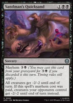 Sandman's Quicksand - Magic: The Gathering | Marvel's Spider - Man (Uncommon) [SPM - 63] - El Duelista