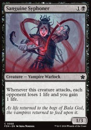 Sanguine Syphoner⁣ - Magic: The Gathering Foundations⁣ (Common)⁣ [68] - El Duelista