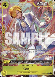 Sanji (OP04 - 104) (V.2) - The Best (Alternate Art) [PRB01 - OP04 - 104] - El Duelista