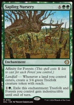 Sapling Nursery - Lorwyn Eclipsed (Rare) [ECL - 192] - El Duelista