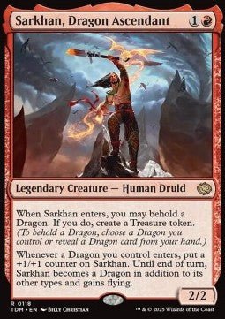 Sarkhan, Dragon Ascendant⁣ - Tarkir: Dragonstorm⁣ (Rare)⁣ [118] - El Duelista
