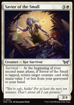 Savior of the Small⁣ - Duskmourn: House of Horror⁣ (Uncommon)⁣ [27] - El Duelista