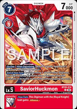 SaviorHuckmon (BT20 - 014)⁣ - Special Booster Ver 2.5⁣ (Common)⁣ [014] - El Duelista