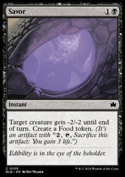 Savor⁣ - Bloomburrow⁣ (Common)⁣ [109] - El Duelista