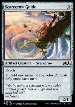 Scarecrow Guide⁣ - Wilds of Eldraine⁣ (Common)⁣ [250] - El Duelista