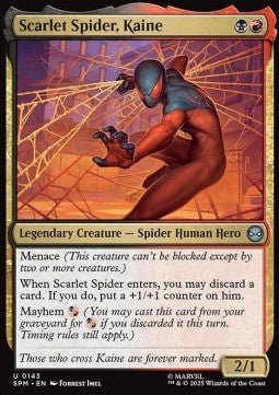 Scarlet Spider, Kaine - Magic: The Gathering | Marvel's Spider - Man (Uncommon) [SPM - 143] - El Duelista