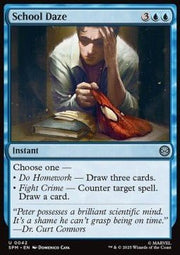 School Daze - Magic: The Gathering | Marvel's Spider - Man (Uncommon) [SPM - 42] - El Duelista