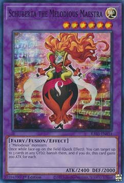 Schuberta the Melodious Maestra (V.1 - Super Rare)⁣ - Quarter Century Bonanza⁣ (Super Rare)⁣ [034] - El Duelista