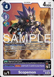 Scopemon (BT21 - 071)⁣ - World Convergence⁣ (Common)⁣ [071] - El Duelista