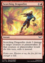 Scorching Dragonfire⁣ - Duskmourn: House of Horror⁣ (Common)⁣ [156] - El Duelista