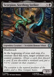 Scorpion, Seething Striker - Magic: The Gathering | Marvel's Spider - Man (Uncommon) [SPM - 64] - El Duelista