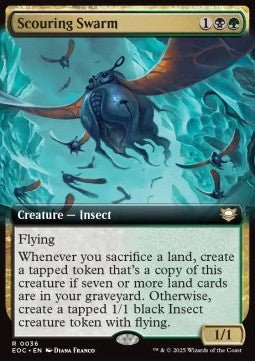 Scouring Swarm⁣ - Commander: Edge of Eternities: Extras⁣ (Rare)⁣ [36] - El Duelista