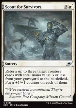 Scout for Survivors⁣ - Edge of Eternities⁣ (Uncommon)⁣ [33] - El Duelista
