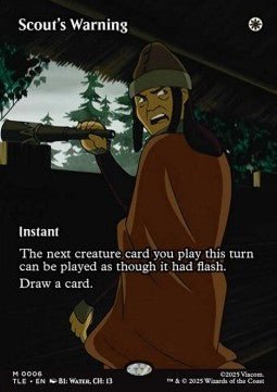 Scout's Warning - Magic: The Gathering | Avatar: The Last Airbender: Eternal (Mythic) [TLE - 6] - El Duelista