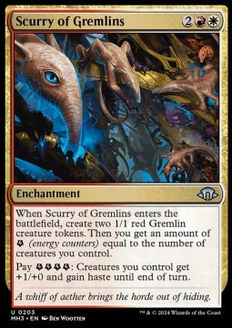 Scurry of Gremlins⁣ - Modern Horizons 3⁣ (Uncommon)⁣ [203] - El Duelista