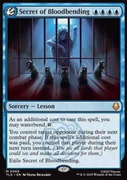 Secret of Bloodbending - Magic: The Gathering | Avatar: The Last Airbender (Mythic) [TLA - 69] - El Duelista