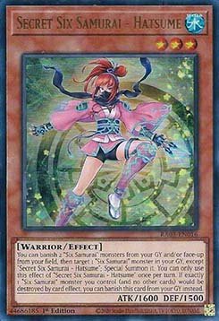 Secret Six Samurai - Hatsume (V.2 - Ultra Rare)⁣ - Quarter Century Bonanza⁣ (Ultra Rare)⁣ [016] - El Duelista