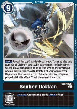 Senbon Dokkan (BT8 - 106)⁣ - New Awakening⁣ (Common)⁣ [106] - El Duelista