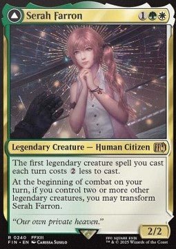 Serah Farron // Crystallized Serah⁣ - Magic: The Gathering - FINAL FANTASY⁣ (Rare)⁣ [240] - El Duelista