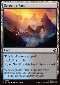 Serpent's Pass - Magic: The Gathering | Avatar: The Last Airbender (Common) [TLA - 279] - El Duelista
