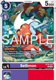 Sethmon (BT16 - 070)⁣ - Beginning Observer⁣ (Common)⁣ [070] - El Duelista