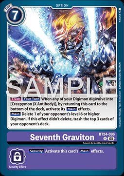 Seventh Graviton (BT24 - 096) - Time Stranger (Rare) [BT - 24 - 096] - El Duelista