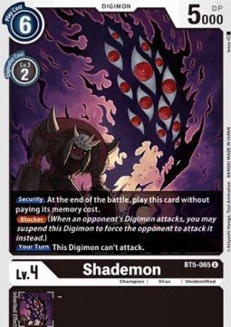 Shademon (BT5 - 065)⁣ - Battle Of Omni⁣ (Uncommon)⁣ [BT5 - 065] - El Duelista