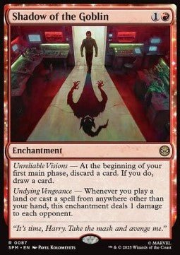 Shadow of the Goblin - Magic: The Gathering | Marvel's Spider - Man (Rare) [SPM - 87] - El Duelista