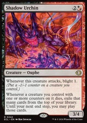 Shadow Urchin - Lorwyn Eclipsed (Rare) [ECL - 242] - El Duelista