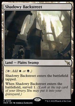 Shadowy Backstreet - Murders at Karlov Manor (Rare) [MKM - 268] - El Duelista