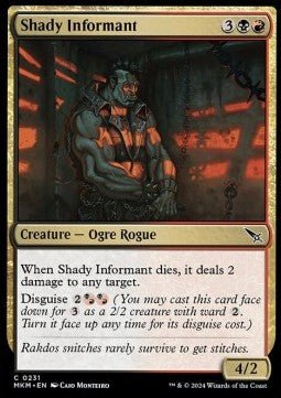 Shady Informant⁣ - Murders at Karlov Manor⁣ (Common)⁣ [231] - El Duelista