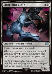 Shambling Cie'th⁣ - Magic: The Gathering - FINAL FANTASY⁣ (Uncommon)⁣ [117] - El Duelista