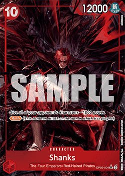 Shanks (OP09 - 004) (V.2) - Emperors in the New World (Alternate Art) [OP09 - 004] - El Duelista