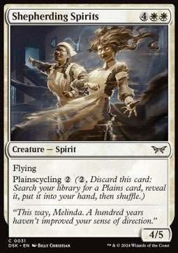Shepherding Spirits⁣ - Duskmourn: House of Horror⁣ (Common)⁣ [31] - El Duelista
