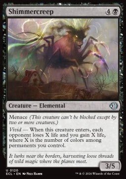 Shimmercreep - Lorwyn Eclipsed (Uncommon) [ECL - 120] - El Duelista