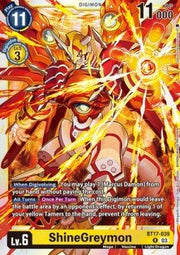 ShineGreymon (BT17 - 039)⁣ - Secret Crisis⁣ (Rare)⁣ [039] - El Duelista