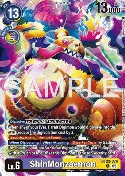 ShinMonzaemon (BT22 - 076)⁣ - Cyber Eden⁣ (Rare)⁣ [076] - El Duelista