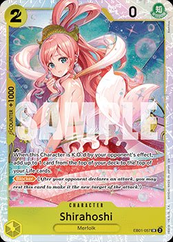 Shirahoshi (EB01 - 057) - The Best Vol.2 (Super Rare) [PRB02 - EB01 - 057] - El Duelista
