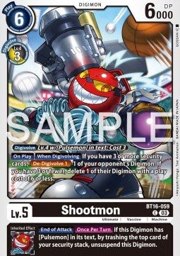 Shootmon (BT16 - 059)⁣ - Beginning Observer⁣ (Common)⁣ [059] - El Duelista