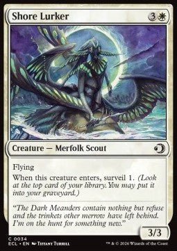 Shore Lurker - Lorwyn Eclipsed (Common) [ECL - 34] - El Duelista