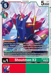 Shoutmon X2 (BT15 - 012)⁣ - Exceed Apocalypse⁣ (Uncommon)⁣ [012] - El Duelista