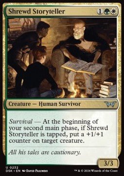 Shrewd Storyteller⁣ - Duskmourn: House of Horror⁣ (Uncommon)⁣ [232] - El Duelista