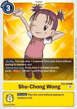 Shu - Chong Wong (EX2 - 059)⁣ - Digital Hazard⁣ (Uncommon)⁣ [059] - El Duelista