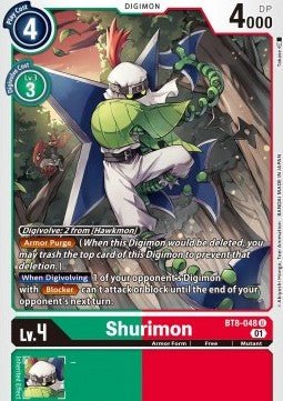 Shurimon (BT8 - 048)⁣ - New Awakening⁣ (Uncommon)⁣ [048] - El Duelista