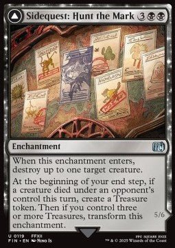 Sidequest: Hunt the Mark // Yiazmat, Ultimate Mark⁣ - Magic: The Gathering - FINAL FANTASY⁣ (Uncommon)⁣ [119] - El Duelista